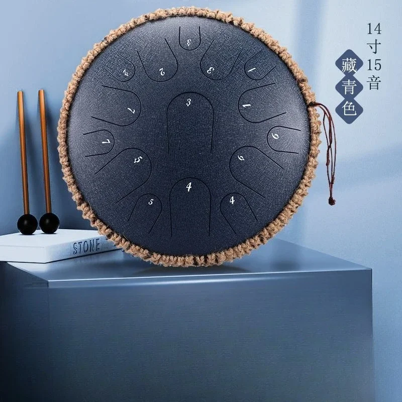 Ethereal Musical Instrument 15-tone 14-inch Genuine Hollow Drum Professional Children Adult Beginners Forget Worry Professional