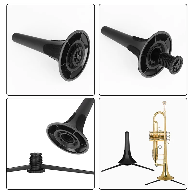 

Stylish-Universal Foldable Portable Trumpet Stand, Foldable Tripod, Wind Instrument Accessories