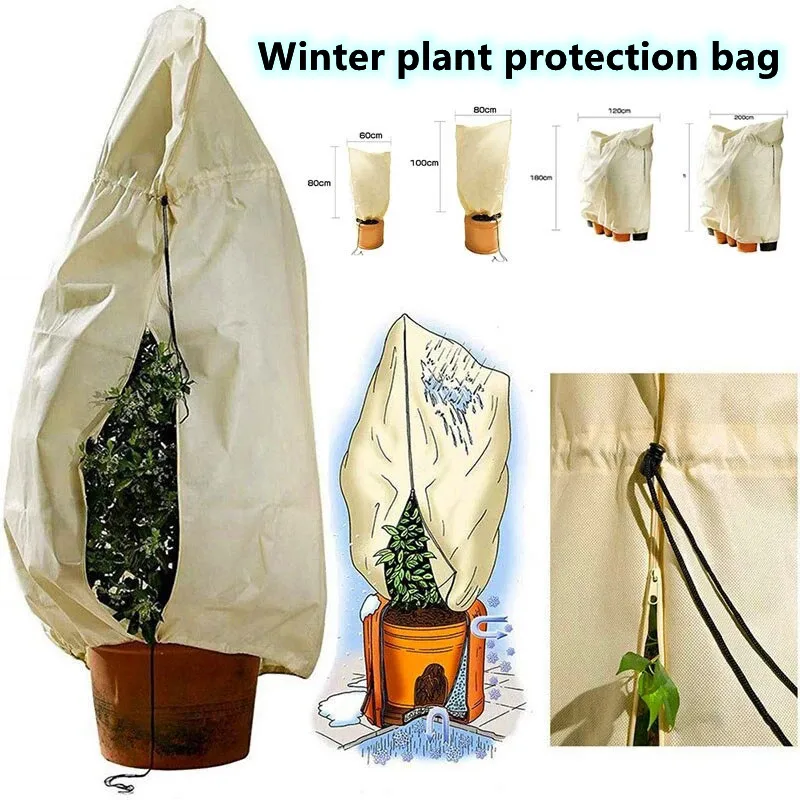 

Reusable Winter Freeze Cover for Palmtree Plant Protection Warm Cover Tree Shrub Plant Protecting Bag For Yard Garden