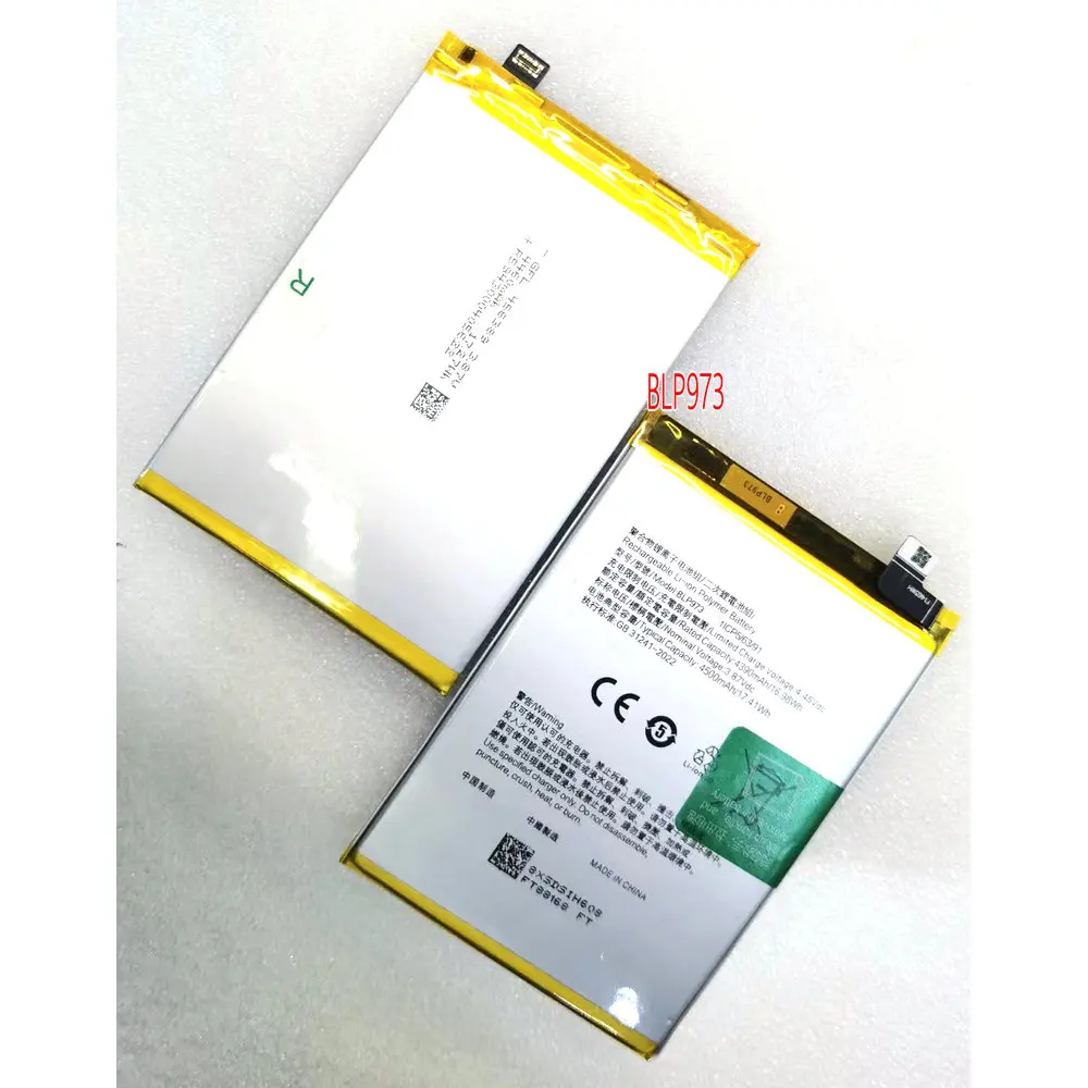 

BLP973 Battery For Oppo Reno9 5G PHM110 Reno 9 Pro PGX110 Mobile Phone 1ICP5/63/91