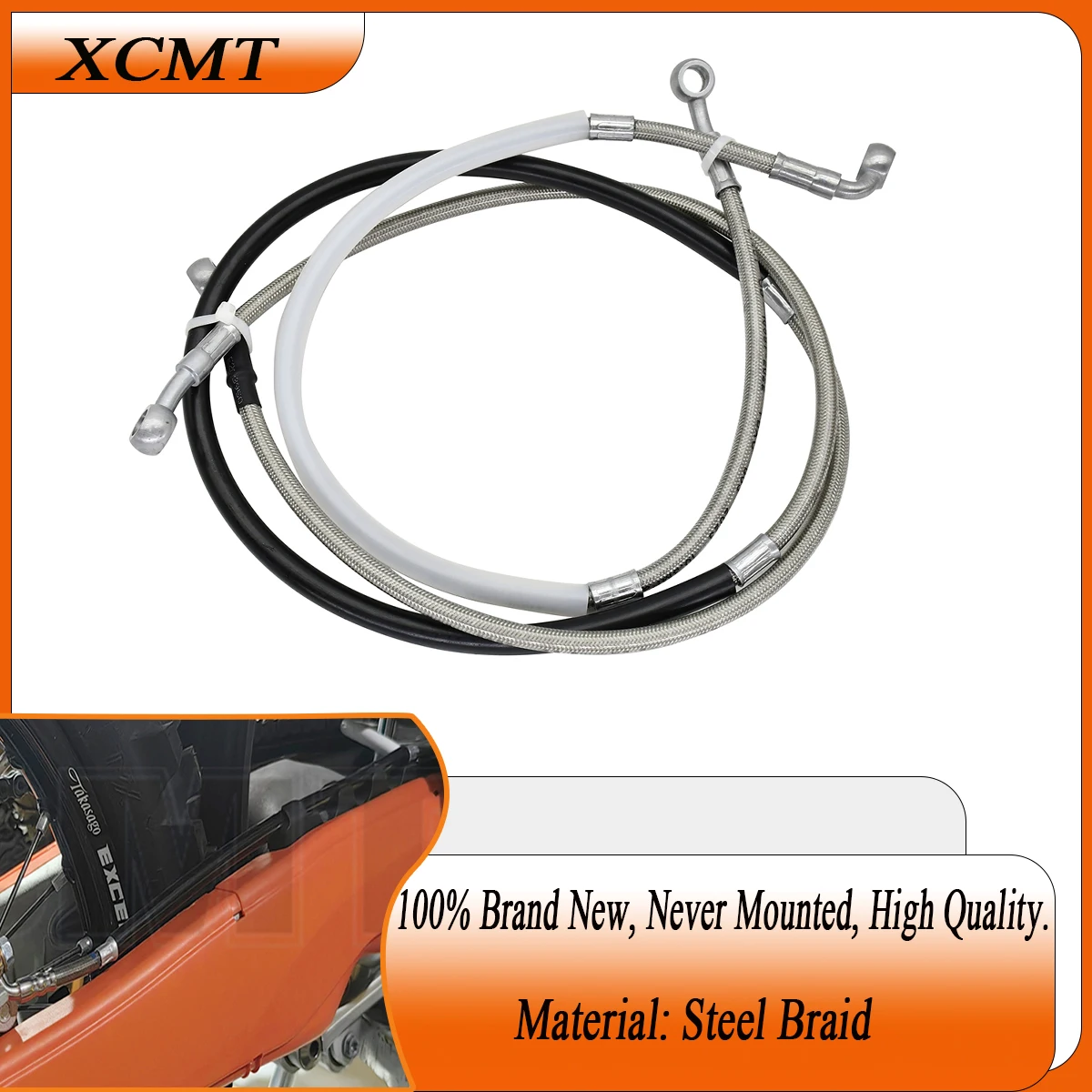 

Motorcycle Front or Rear Brake Oil Hose For KTM 125 150 250 300 350 450 500 XCW XCF-W EXC EXC-F SX SXF XC XCF 6 Days 2012-2024