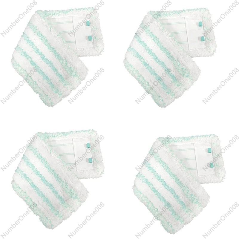 

4X For Leifheit 55116 Profi Flat Mop Replacement Accessories Wet And Dry Replacement Cloth