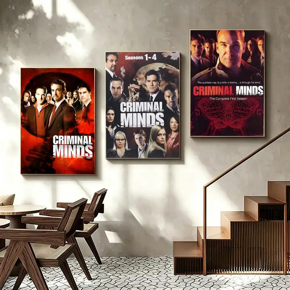 Criminal Minds Poster HD Prints Painting Wall Art For Living Room Home Bedroom Decoration