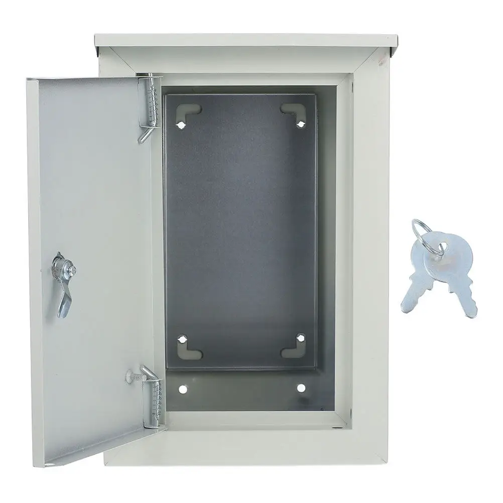 Aluminum Outdoor Wall-Mounted Electrical Box Waterproof Dustproof Outdoor Power Distribution Control Cabinet Electrical