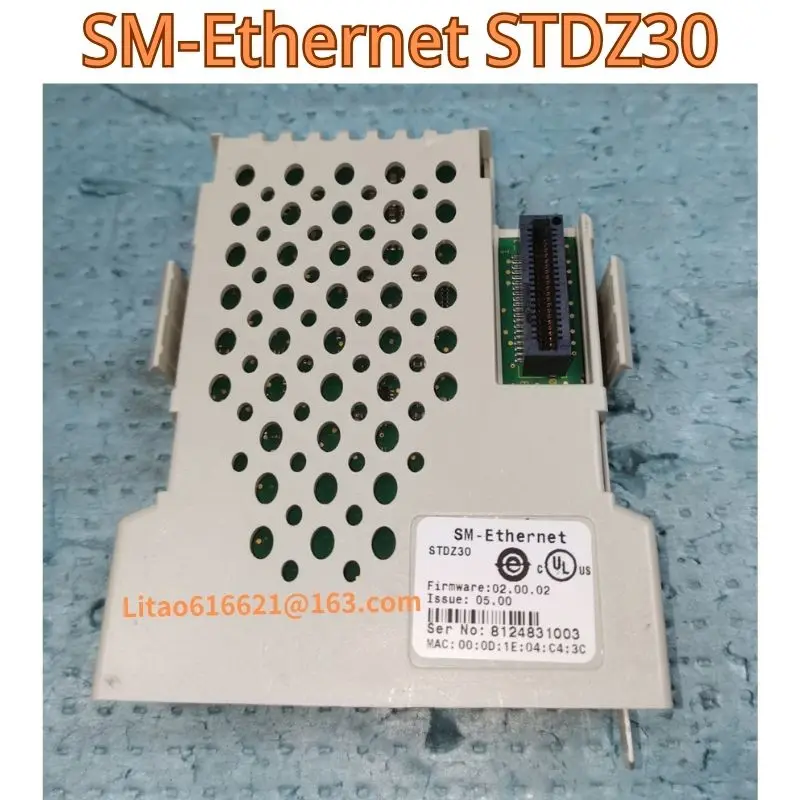 Second hand communication card SM Ethernet STDZ30 function test OK, fast delivery