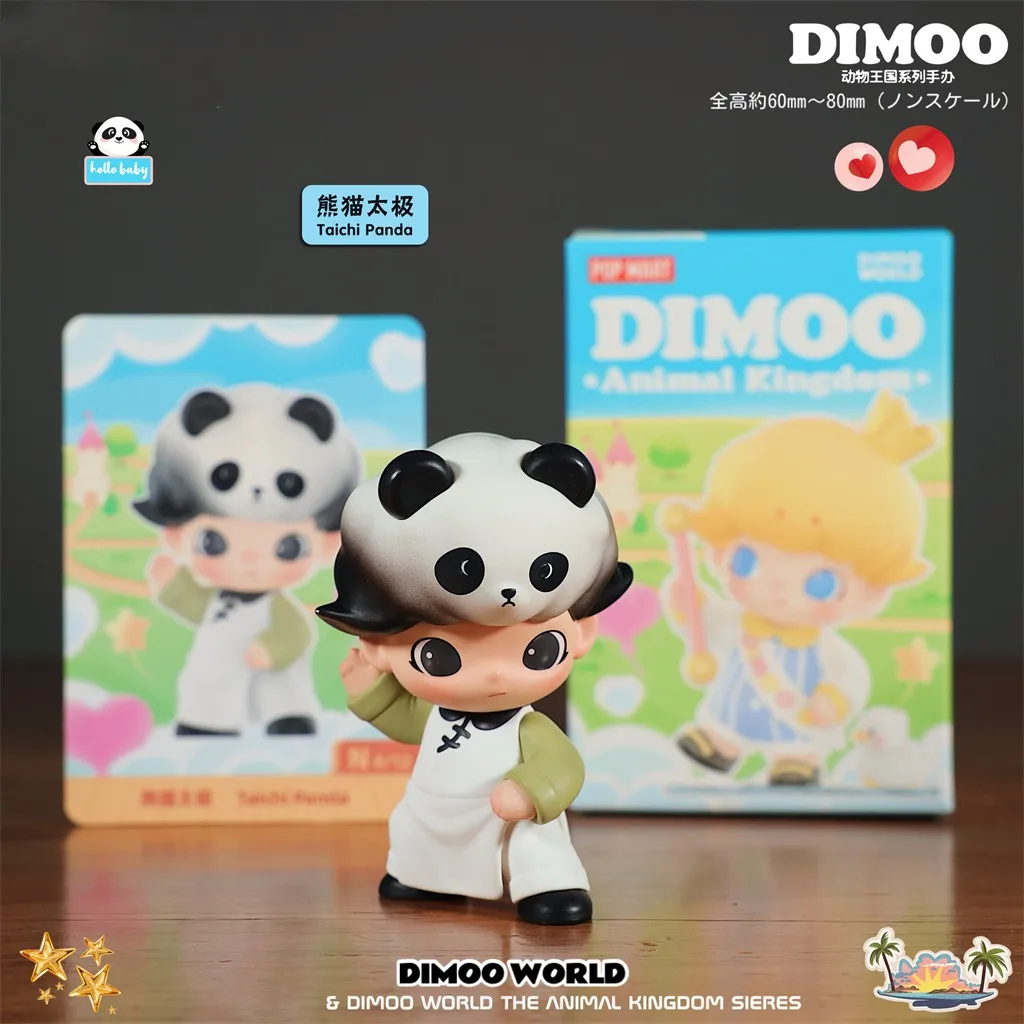 

Original DIMOO Animal Kingdom Series Blind Box Toys Guess Bag Mystery Box Mistery Caixa Action Figure Surpresa Model Birthday