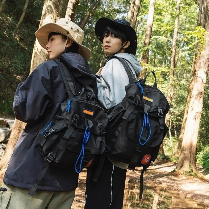 Going Out for Short Light Large-capacity Mountaineering Bag Shoulder Travel Portable High-value Schoolbags Exquisite Simple