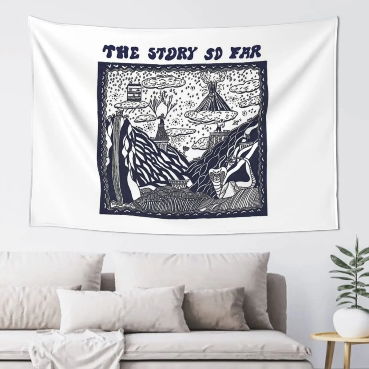 

Story Far Tapestry Aesthetic Room Decor Outdoor Decoration Room Decoration Aesthetic Tapestry