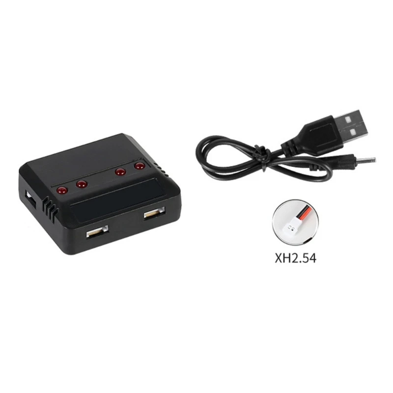 3.7V يبو 4 في 1 / 5 في 1USB شاحن ل E010 H31 X4 Syma X5SW X5C X5HW #2