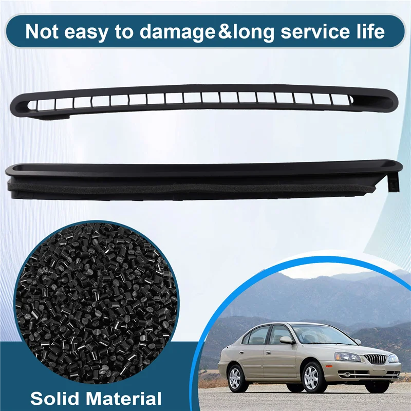 A04E-Car Defroster Nozzle Cover Front Workbench Air Outlet For Hyundai ELANTRA 2000-2006 973142D100ZE 973152D100ZE