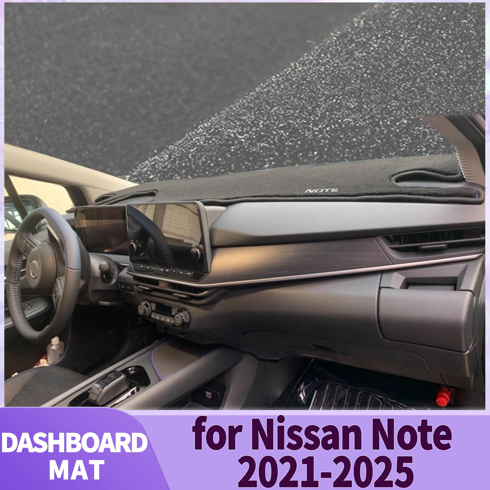 Fit for Nissan Note E13 E-power 2021 2022-2024 Car Accessories Dashmat Dashboard Cover Pad DashMat Sunshade Protective Carpet