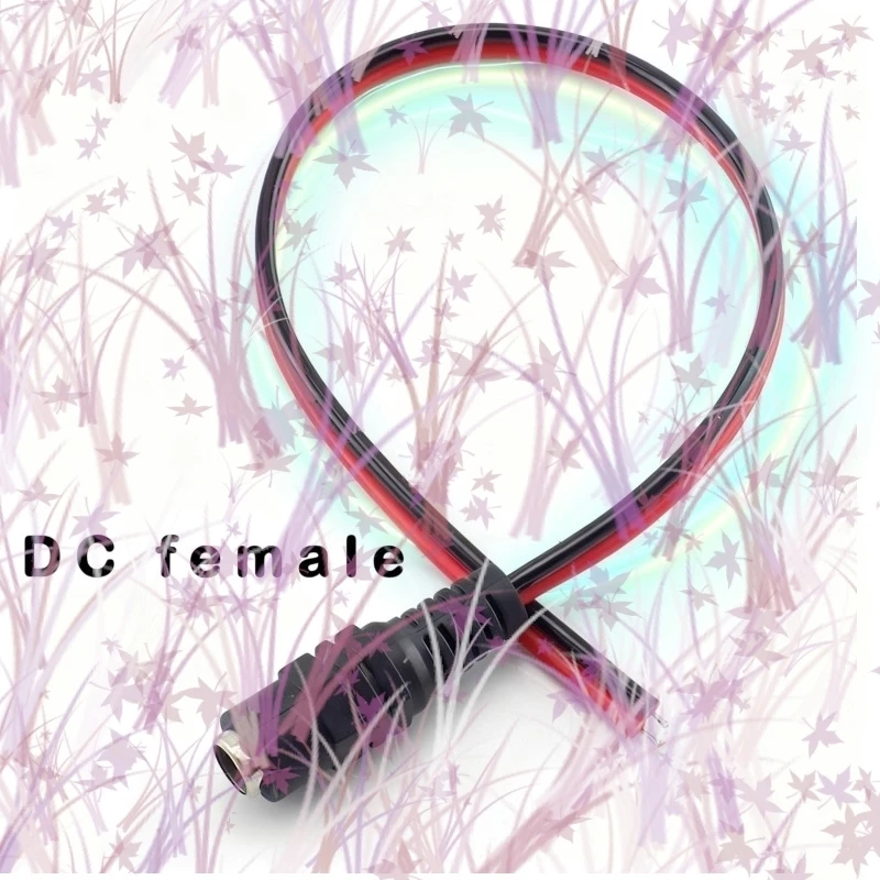 

1/2/5/10pcs DC Female Plug Power Extension Cable Adapter 5.5x2.1mm Jack Connectors For CCTV Camera LED Strip DC Wire Cord C3