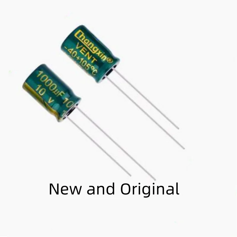 

High frequency, low resistance, long-life electrolytic capacitor 1000UF 10V 8X12