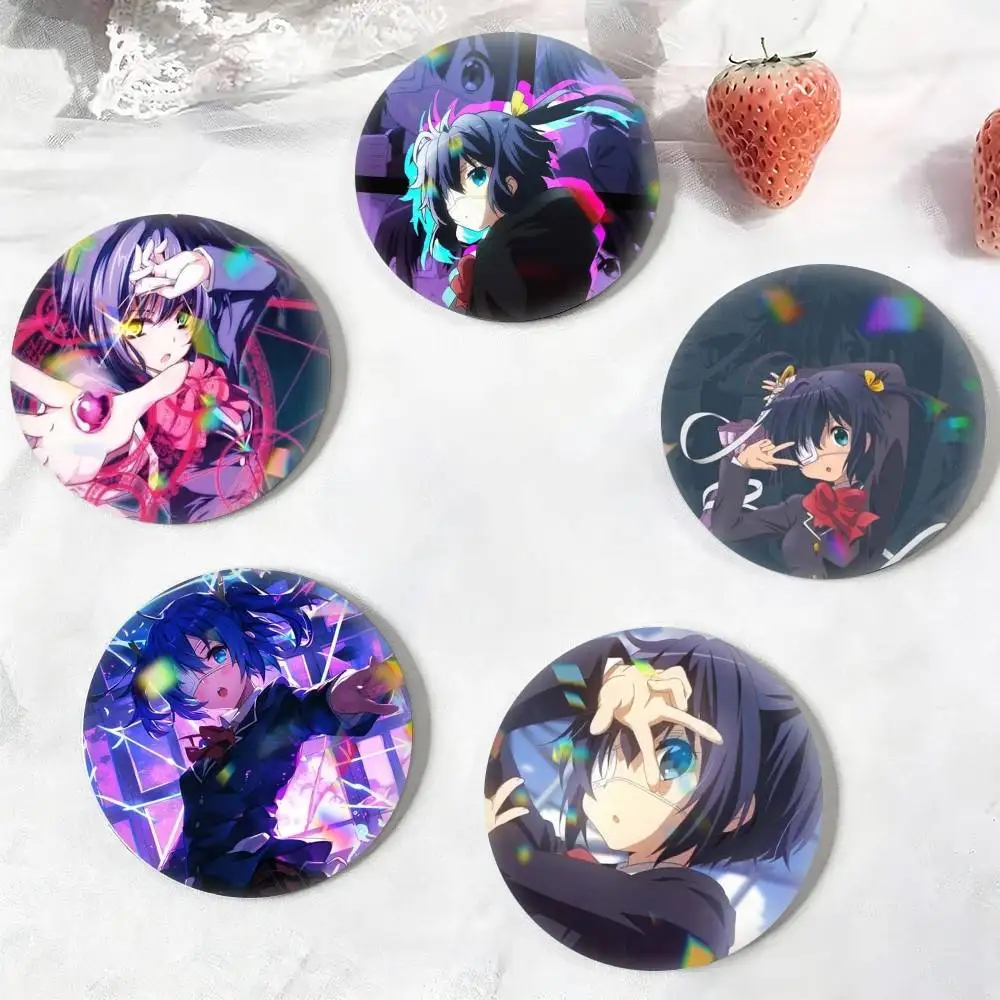 Anime C-Chuunibyou D-Demo Koi ga Shitai!  25 32 44 58 75mm Badges Personalized Round Brooches Pins Accessory Gift