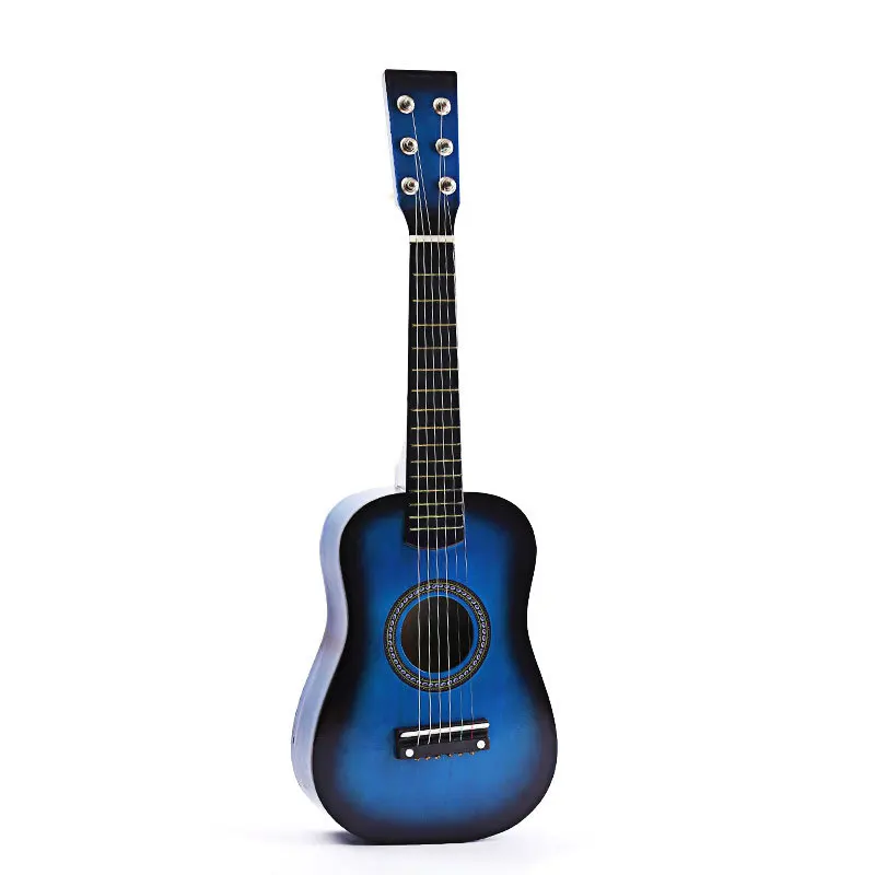 

53CM Colorful Guitar Children Wooden Stage Performance 6 Strings Portable Musical Instruments for Beginners 2021 Hot Sale