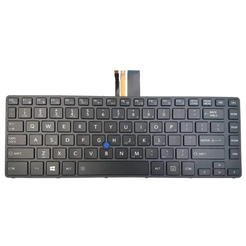 

New For Portege R30-30 Series Laptop Keyboard US Black With Backlit P000684310 G83C000GU5US (=)