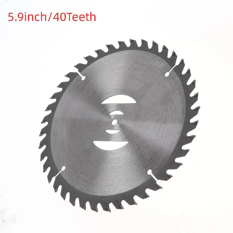 【L】1Pcs Grass Trimmer Head Cutter Alloy Blade 15cm 40Teeth Wheel Lawn Mower Saw Blade Cutting Disc Garden Power Tool Accessories