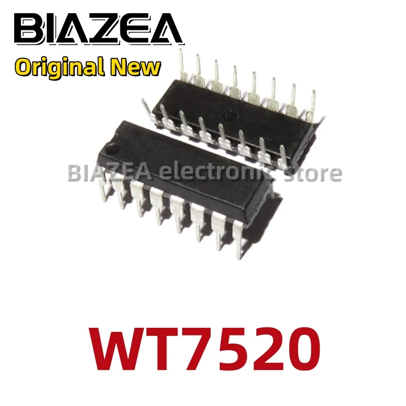 Chip do motorista IC DIP16, WT7520, 1 PC