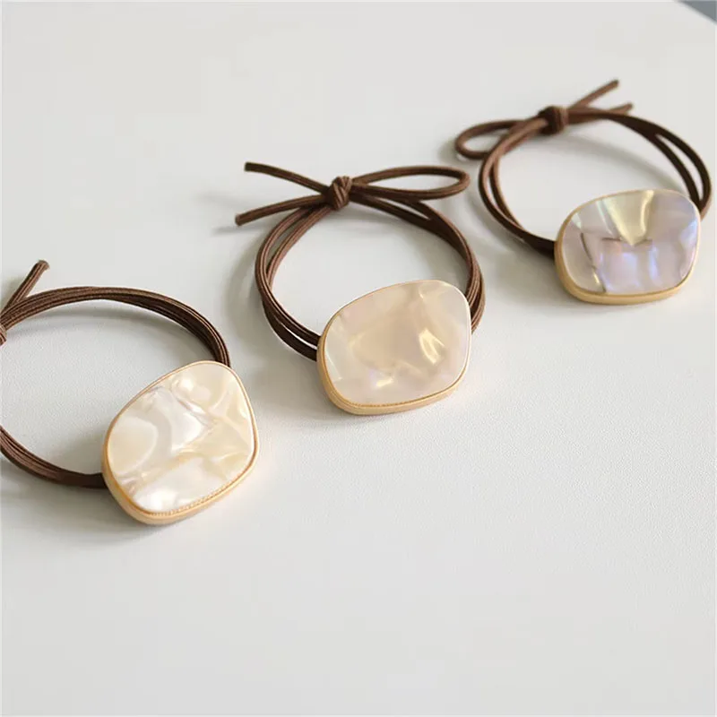 

Модная простая эластичная повязка для волос, женские темпераментные резинки для волос, резинки для волос, повязка на голову с хвостиком, головные уборы, аксессуары для волос для девочек