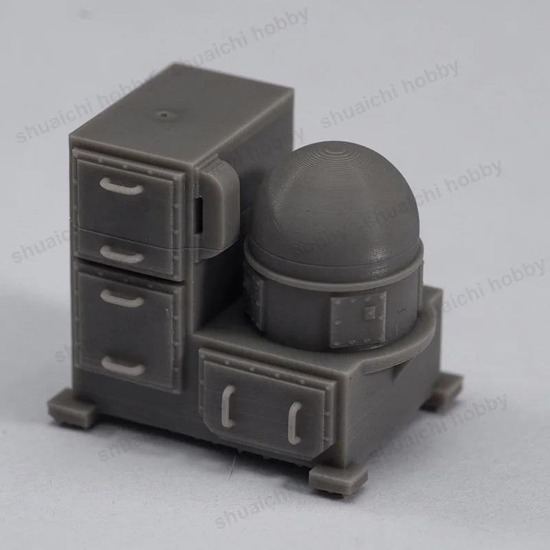 1PCS 3D Printed MR-407 START-2 Radar Resin Part for Sovremenny-class Destroyer Warship Model 1/72 144 200 250 350 Scale DIY Toys