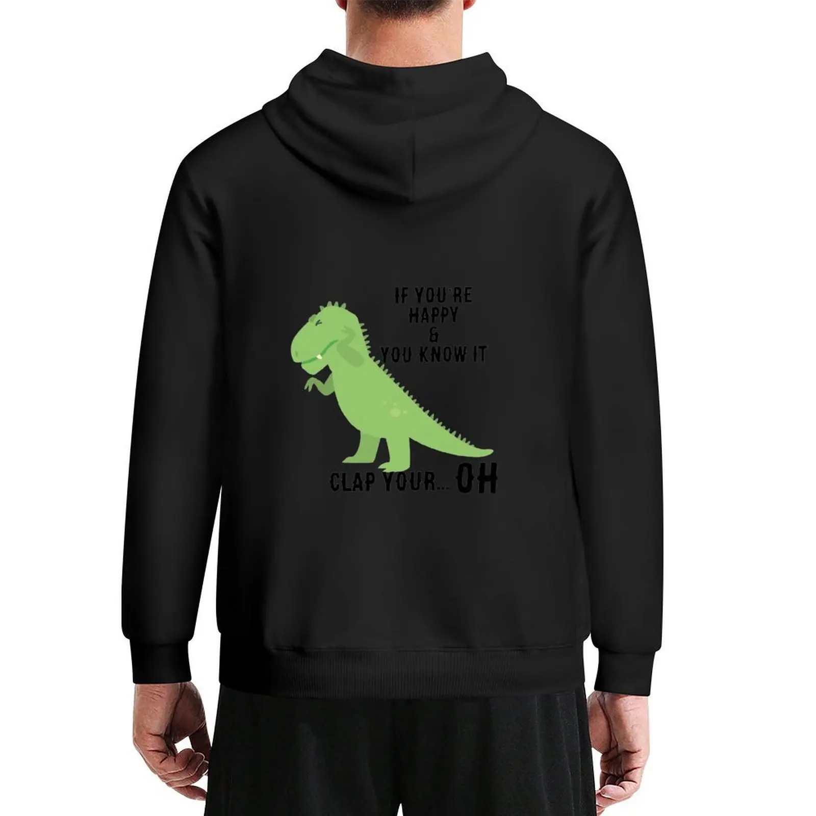 

If youre happy and you know it Hoodie japanese style graphic t shirts men autumn jacket men designer hoodies