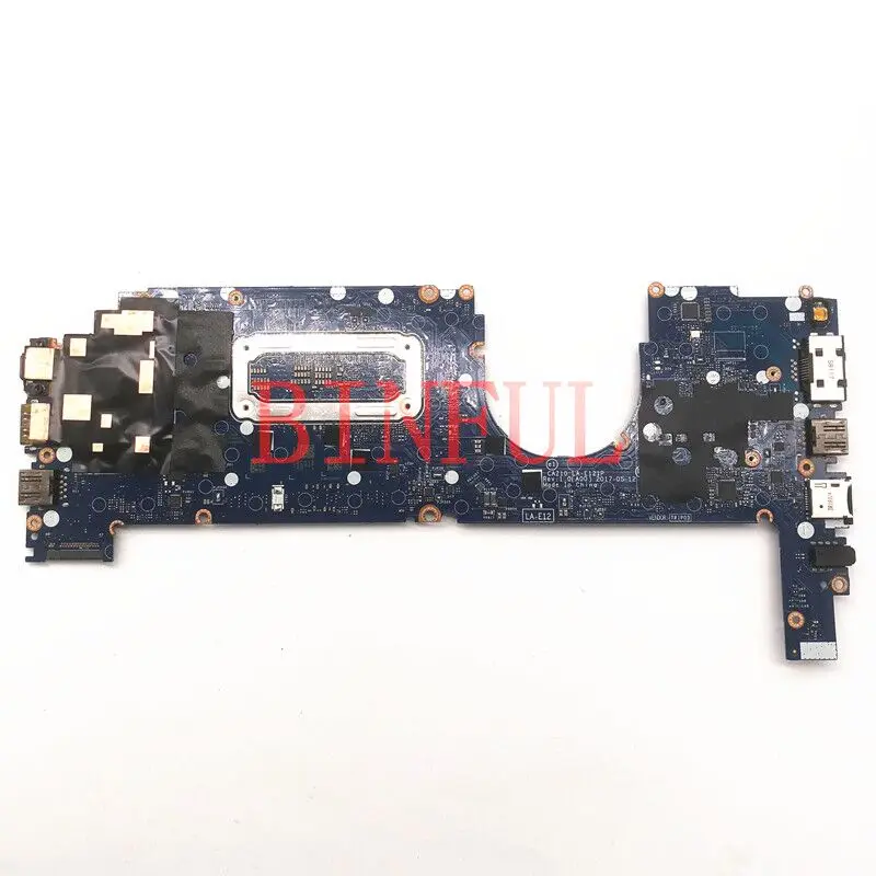 0X0FTD X0FTD CN-0X0FTD For Dell Latitude E7280 7280 Laptop Motherboard CAZ10 LA-E121P With SR2F1 I7-6600U CPU 100%Full Tested OK