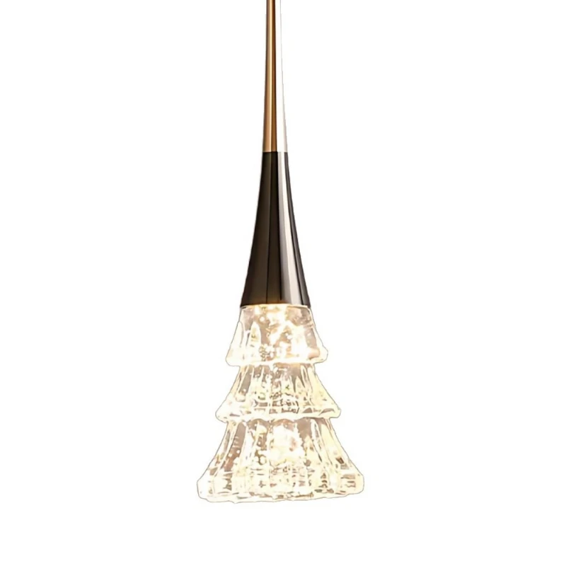 

New creative entrance small chandelier modern light luxury atmosphere bedroom bedside chandelier