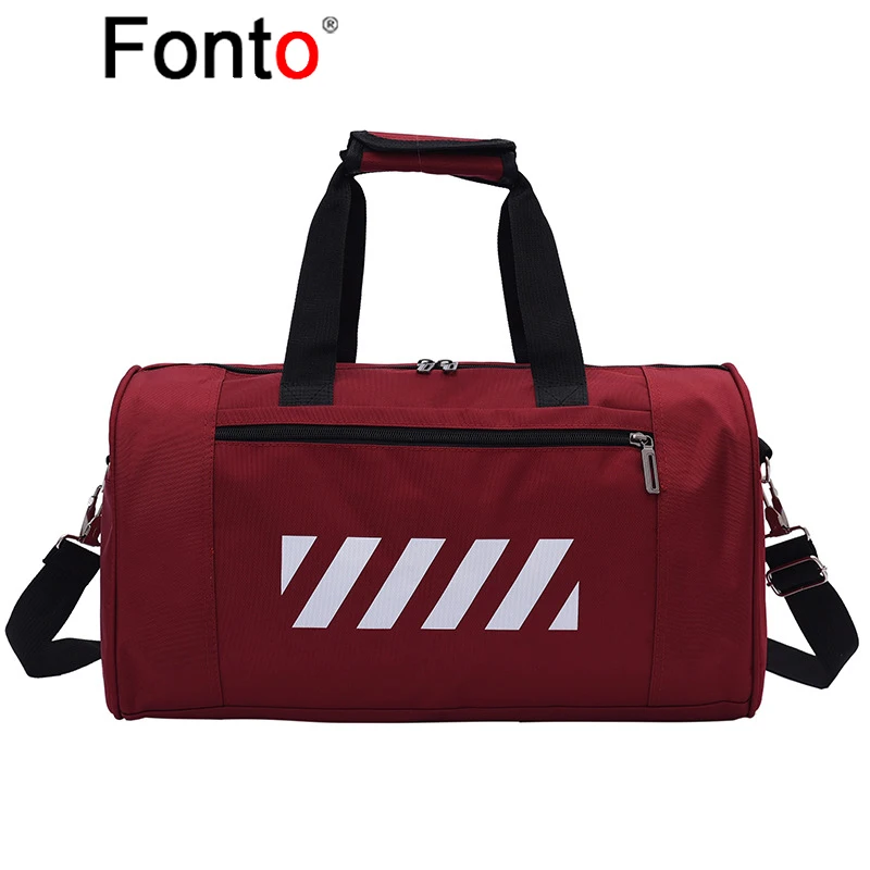 Fonto Light and Simple Dry Wet Separation Travel Bag Travel Bag Fitness Bag Large Capacity