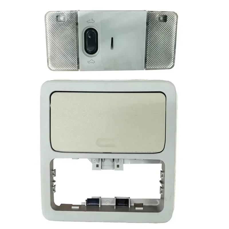 For Nissan Tiida 2005-2010 Car Roof Reading Light Interior Dome Lamp Sunroof Switch Glasses Holder Case Auto Accessories