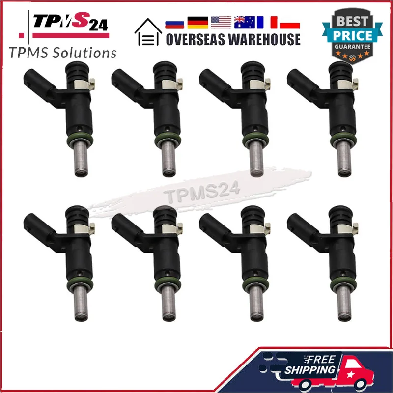 

A2720780249 8PCS Fuel Injectors For Mercedes-Benz R350 E350 S400 GLK350 SLK280 SLK300