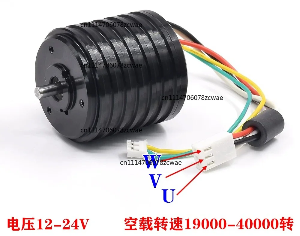 For DIY 9mm 12‑24V 3‑Phase Inner Rotor Brushless Motor 40000RPM Dual Ball Bearings High Speed Motor