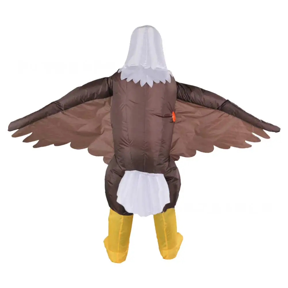 Eagle Inflatable Costume Animal Cosplay Disguise Funny Outfits Adult Air Blow Up Suits Unisex Men Women Roleplay Halloween Suits