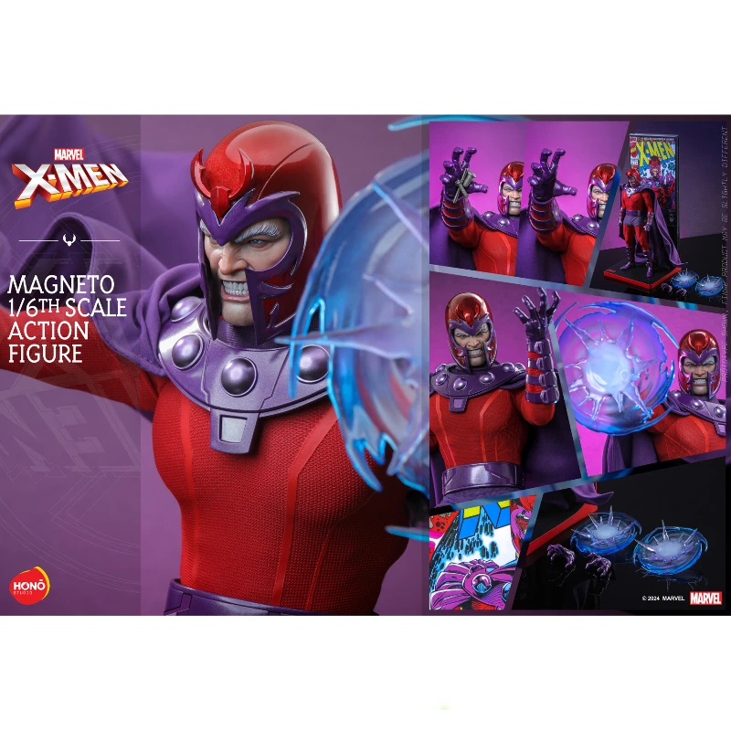

In Stock HotToys X-Men Magneto 1/6 Anime Action Figure Toy Gift Model Collection Hobbies