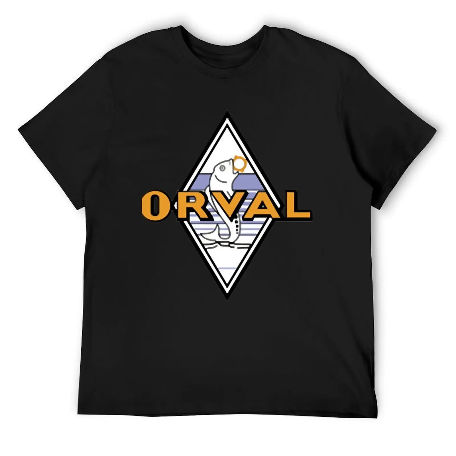 

Orval logo T-Shirt cotton man t-shirts funny costumes funny shirt cotton mens graphic t-shirts anime
