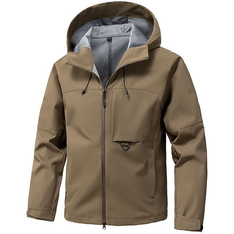 Chaqueta Impermeable de Tres Capas para Hombre, Moderna, para Ciclismo Urbano, Montañismo, Senderismo, Pesca, Esquí, Turismo y Camping
