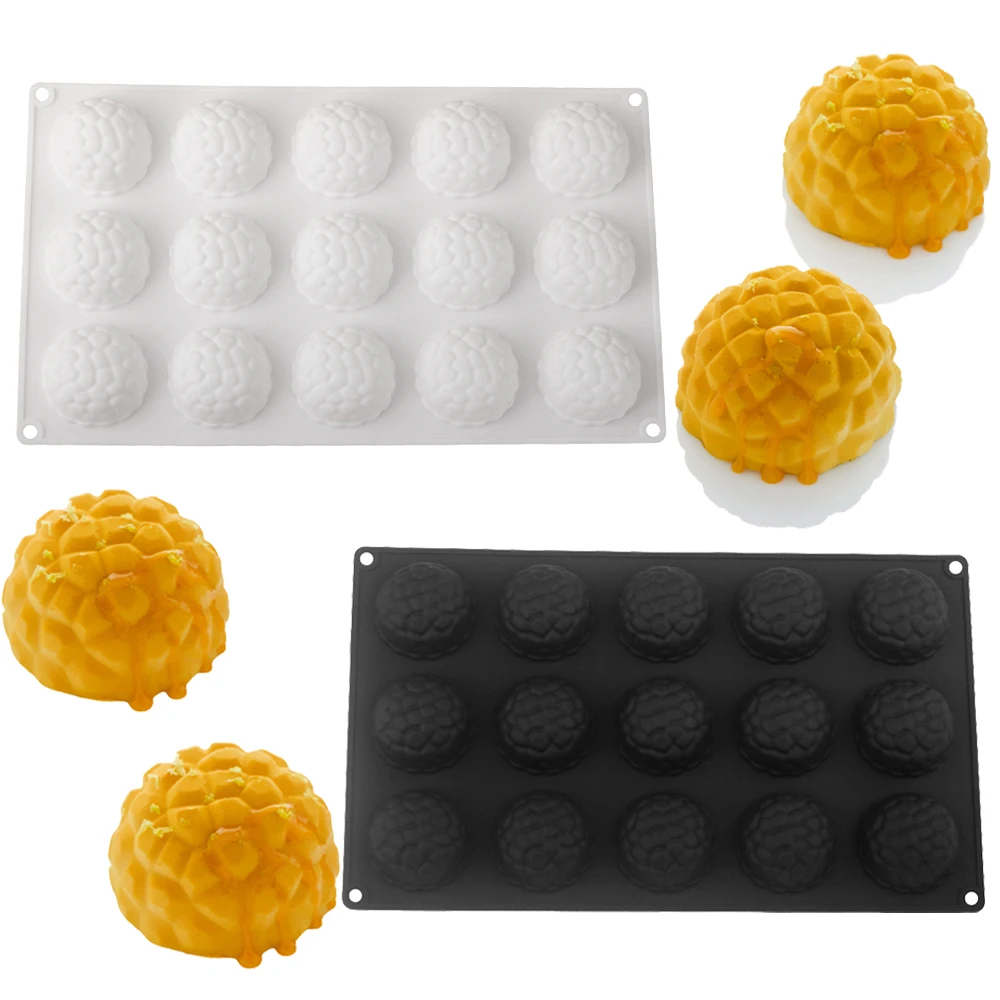 

16 Cavity Mimosa Mousse Cake Silicone Mold Chocolate Dessert Mold French Pastry Baking Mold