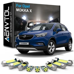 AENVTOL Canbus For Opel MOKKA X 2012 2013 2014 2015 2016 2017 2018 2019 Car Accessories Interior Lamp LED Auto Dome Trunk Light