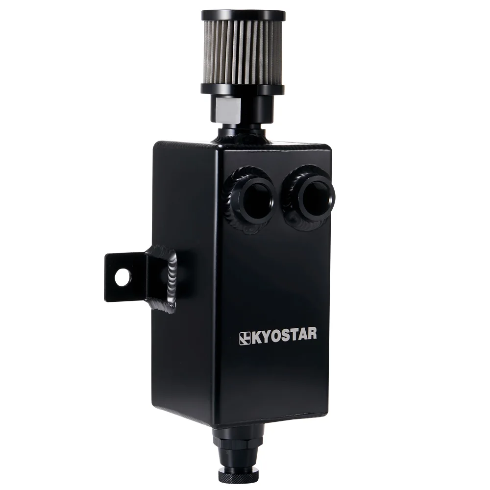 KYOSTAR Universal 10AN الألومنيوم 1L خزان التقاط الزيت يربك 12AN فلتر