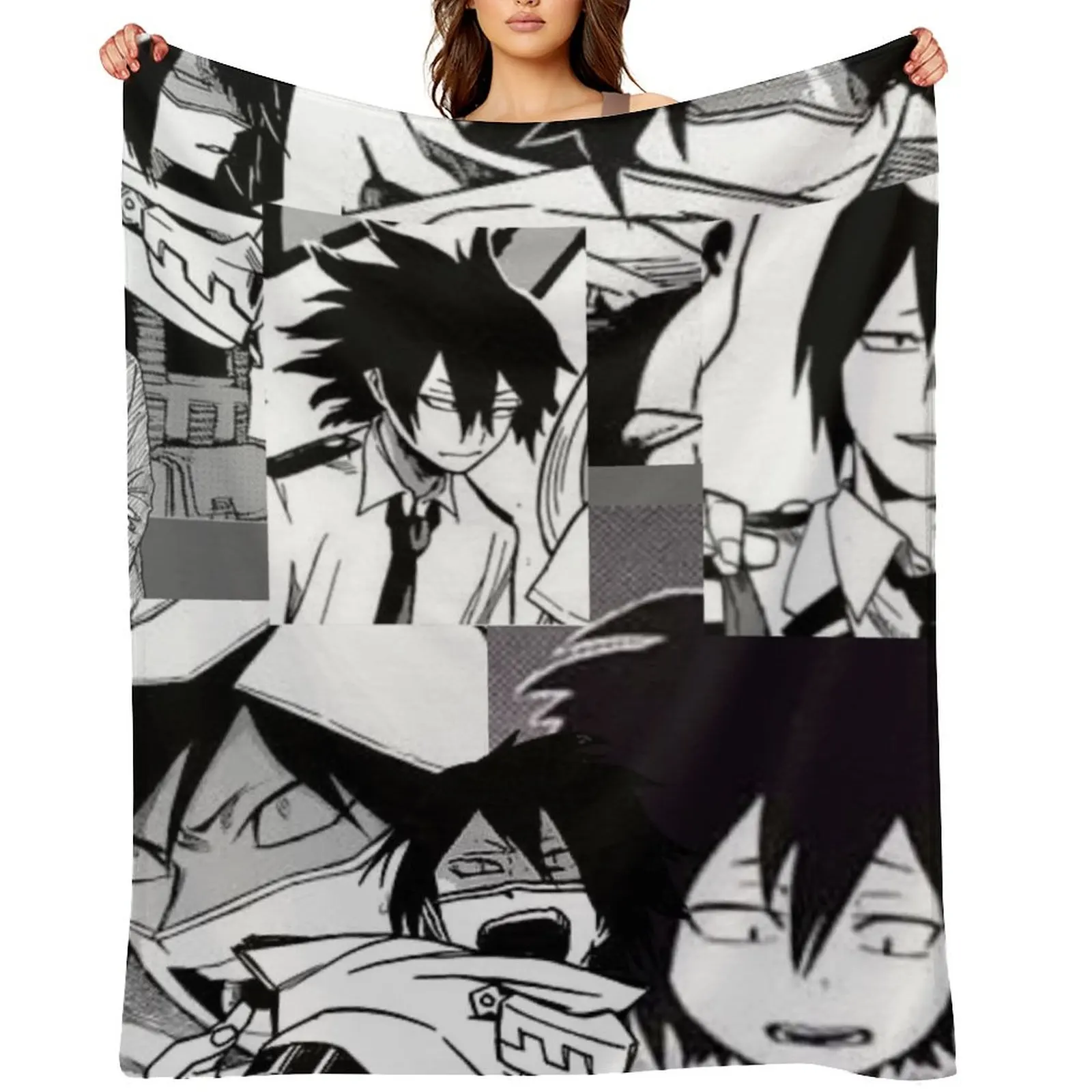 

Collage of Amajiki Throw Blanket Flannel Giant Sofa Summer Blankets