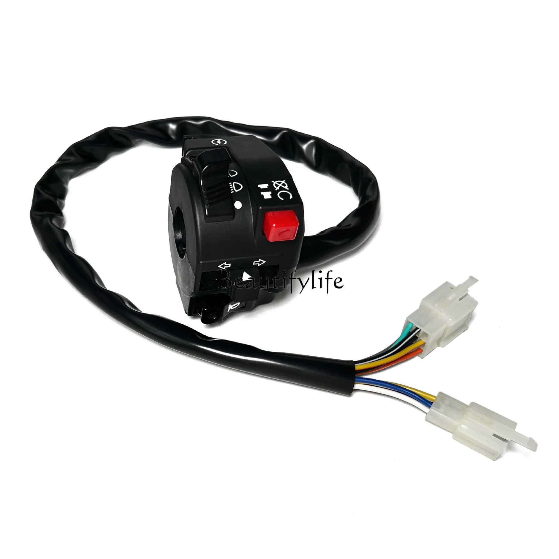 

M2MX6M4 M7K5 off-road motorcycle start flameout steering headlights horn switch assembly seat