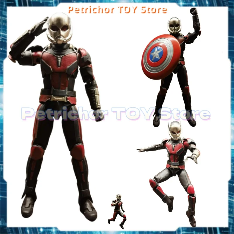 

Genuine Marvel Movie Anime Peripheral Ant-Man Model 3 Avengers Shf Ant-Man Anime Action Figure Collection Gift In Stock