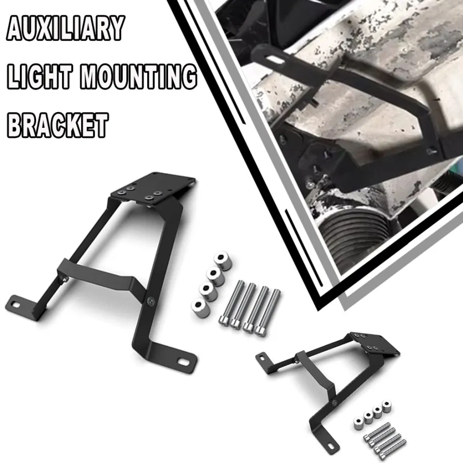 

KLR 650 Moto Front Fender Auxiliary Light Mount Light Bracket For KAWASAKI KLR650 2008-2024 2025 2023 2022 2021 2020 2019 2018