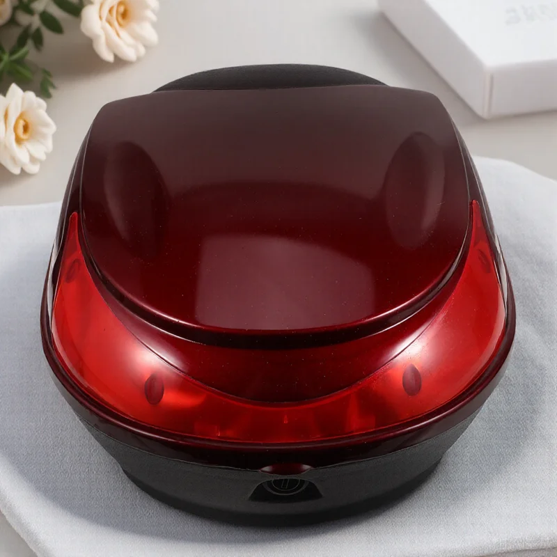 

Motorcycle Tail Box Small Bicycle Trunk White Storage Case for Tools Durable Plastic Practical Riding Accessories Saddle