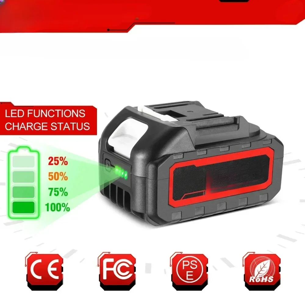 For Drill Wrench Electric Power Tool ONEVAN 22900MAH Rechargeable Battery for Makita 18V Battery Cordless Brushless