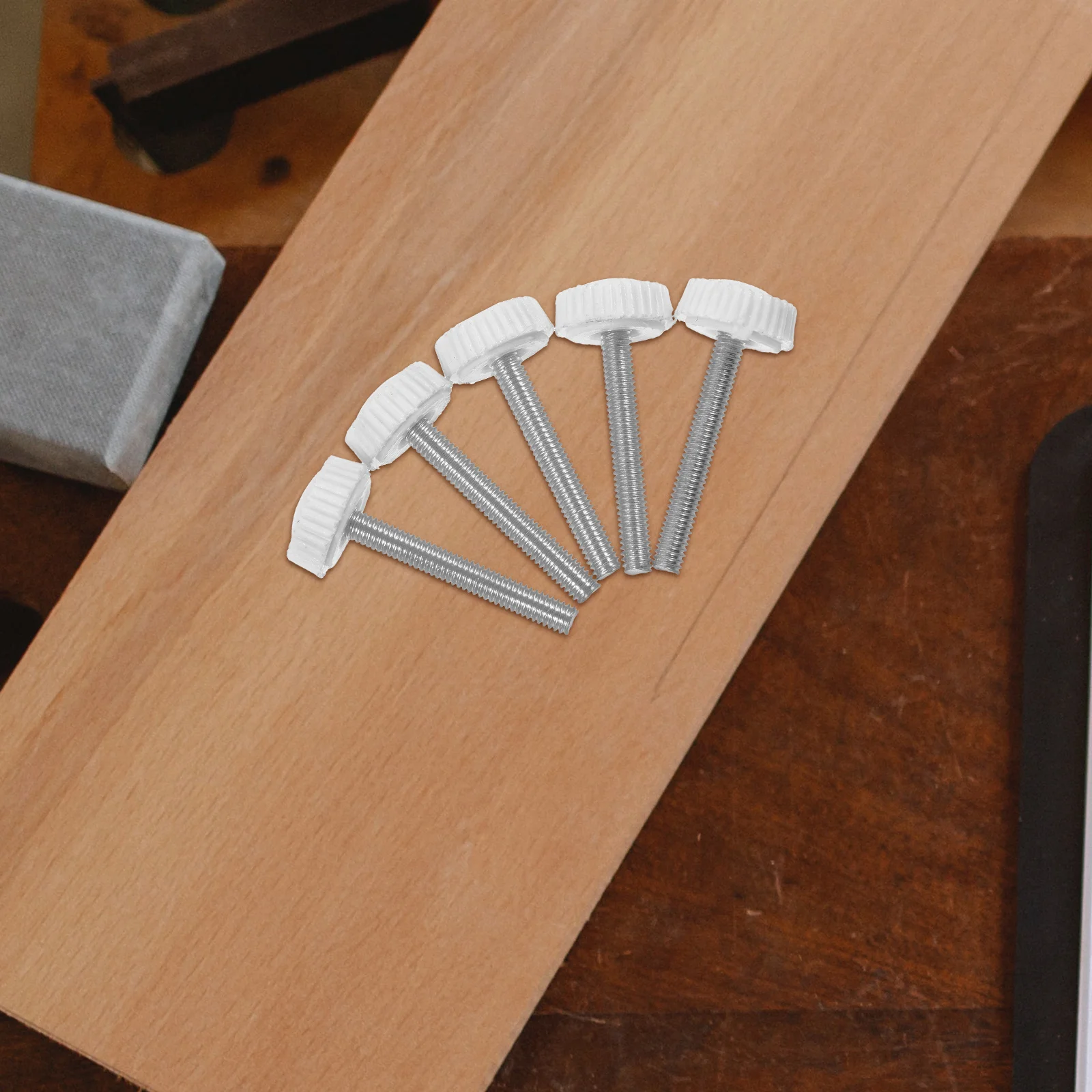 

50Pcs Plastic Tightening Screw M4x30 Hand Knob Screws Thumb Screws Quick Installation Machine Handle Hand Knob Tightening Screw