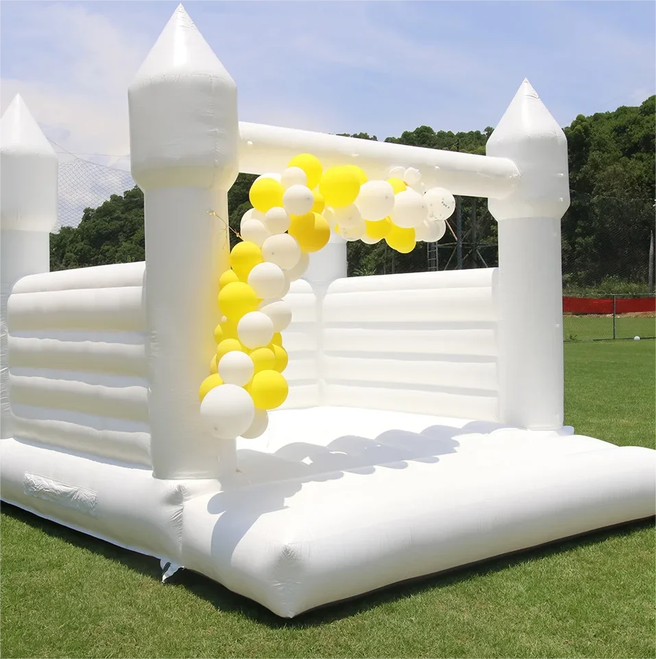 Wedding Inflatable Bouncer Jumping Castle Bounce House Black Bouncy Castle With Ball Pit For Sale