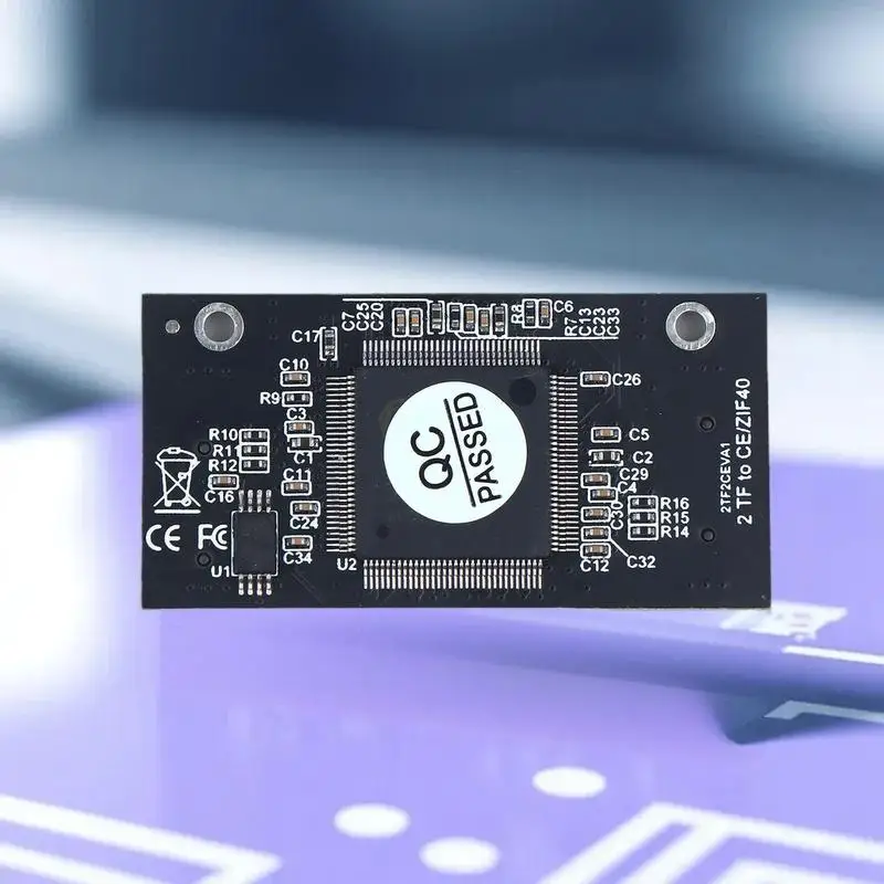 Hot Sale! Dual TF Card Memory Card To CE Interface Connection Card Expansion Card For Computer Industrial Control Machine VCR NA