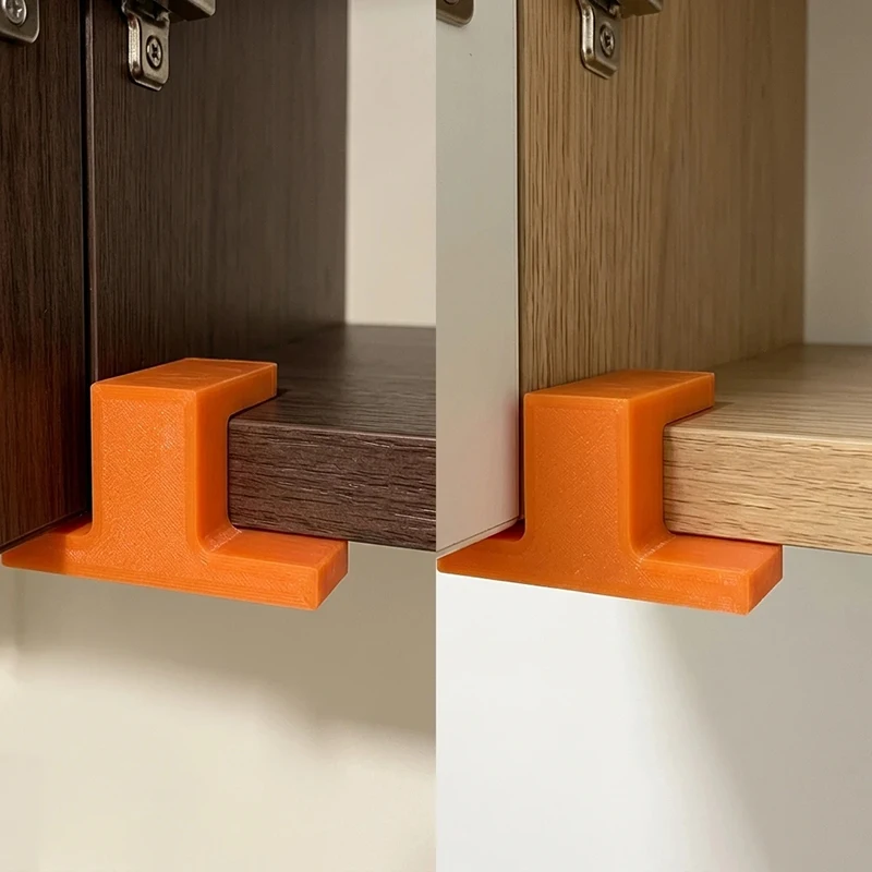 Cabinet Door Installation Locator Tool For 18mm Panels, Wardrobe Door Mounting Auxiliary Jig, Furniture Hinge Positioning-1Pc