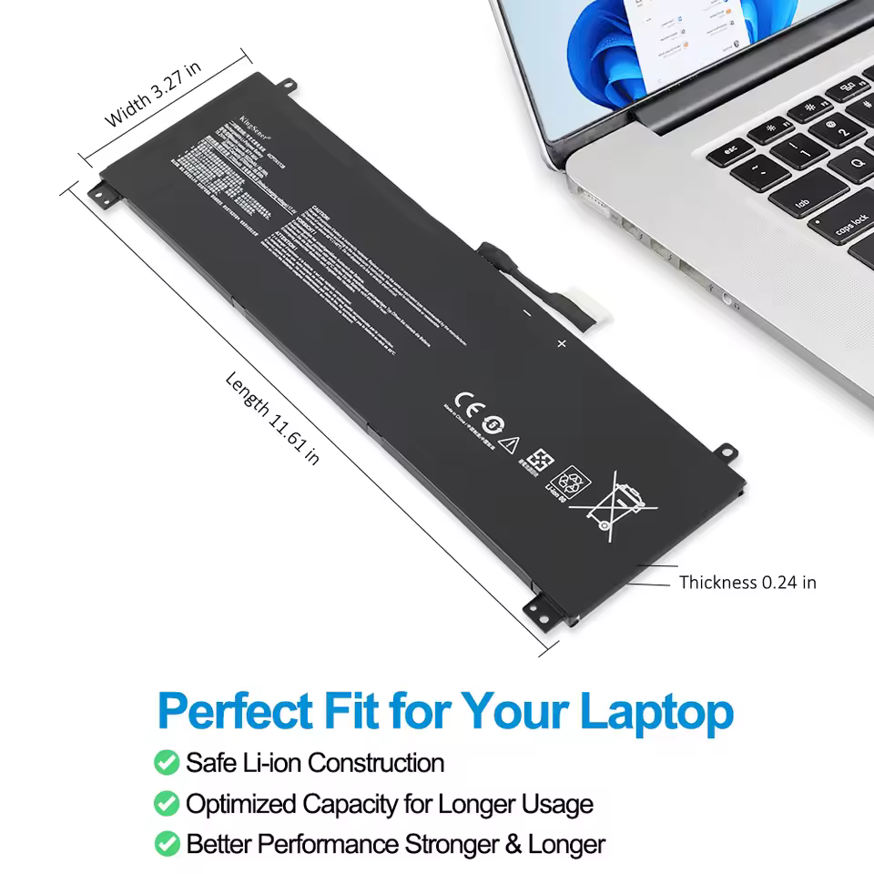 배터리 사양 스티커 상세