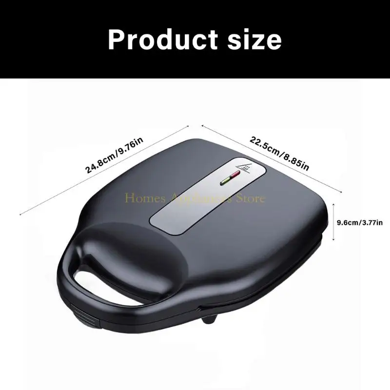 D0AB Donuts Electric Donuts con recubrimiento antiadherente Donuts limpieza fácil Making Machine adecuada para limpieza sin